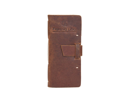 Genuine Leather Fishing Logbook | Made in Canada