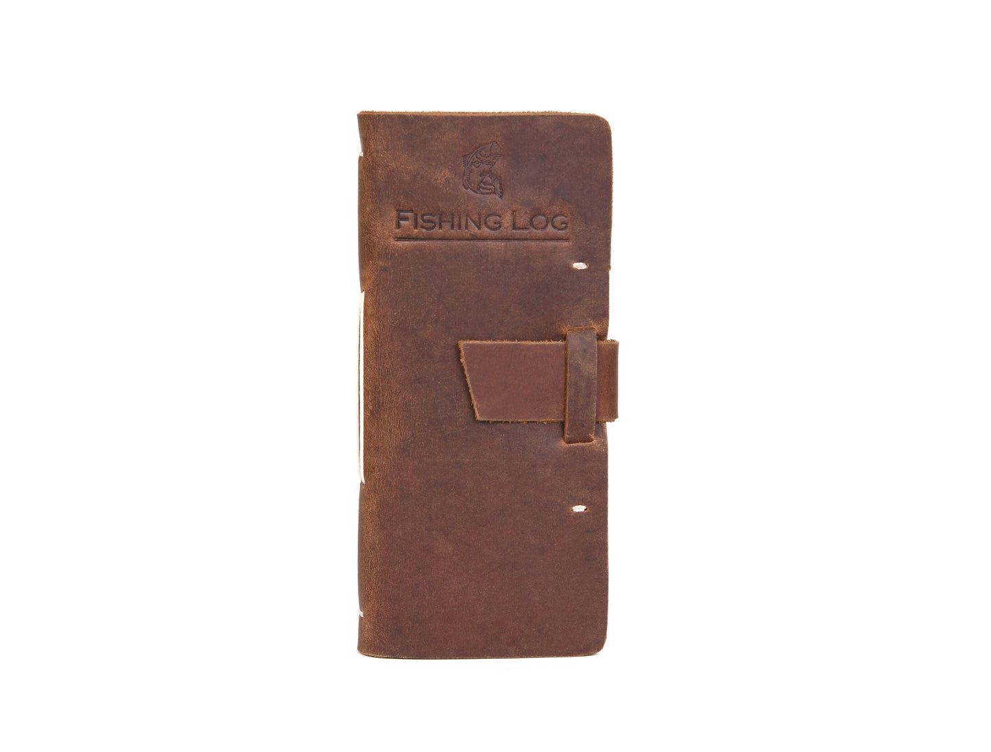 Genuine Leather Fishing Logbook | Made in Canada
