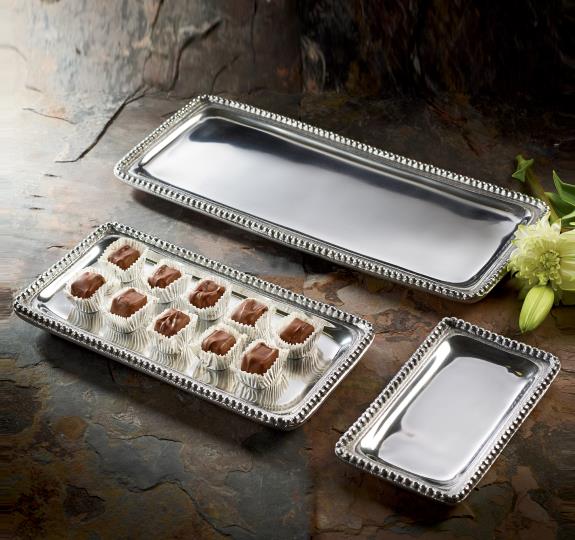 Beaded Rectangle Tray