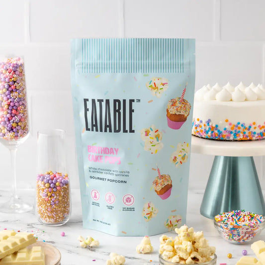 Birthday Cake Pops Popcorn Mini-Eatable