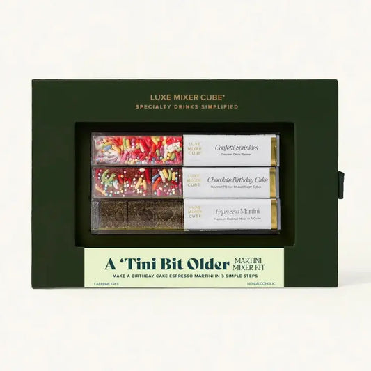 Birthday Cake Martini Teaspressa Cocktail Mixer Cubes