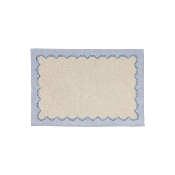 Set/4 Scalloped Placemats Tavola