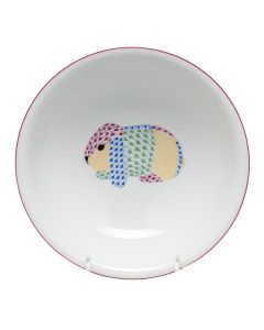 Bowl with Bunny Multicolor