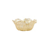Gold Flower Bowl Rufolo Glass Small