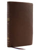Bible NLJV Large Print Thinline Leather Brown