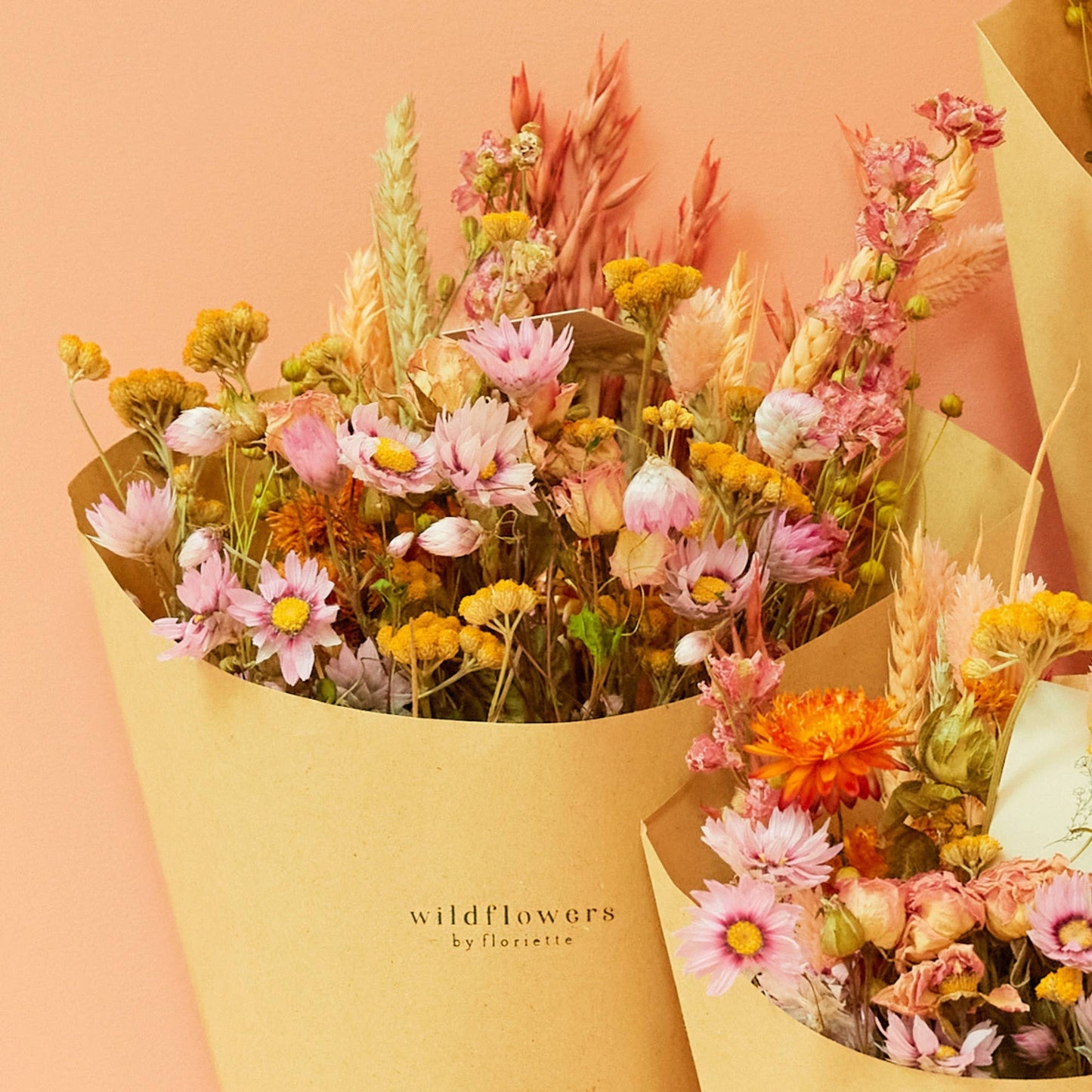 Dried Flowers - Field Bouquet Sunny Delight: Small