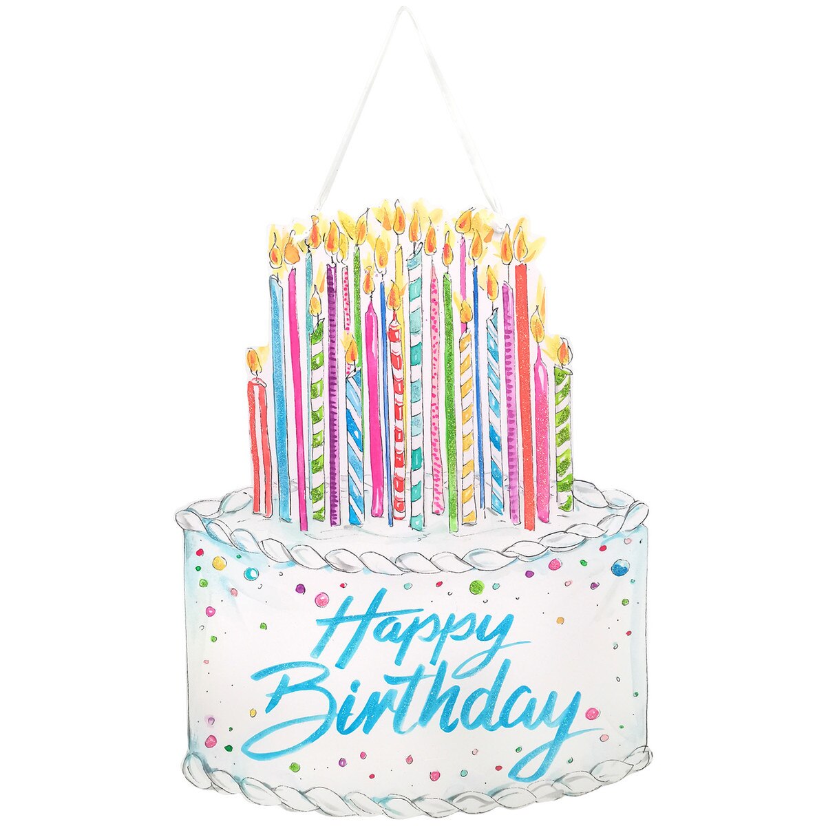 Birthday Cake Door Hanger