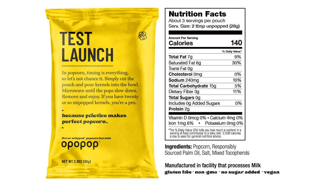 Popcorn Kernels Flavor Wrapped Discovery Collection Opopop