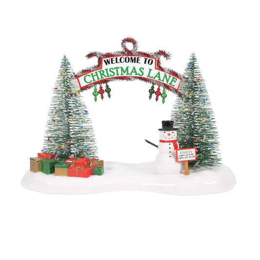 Christmas Village Christmas Gate