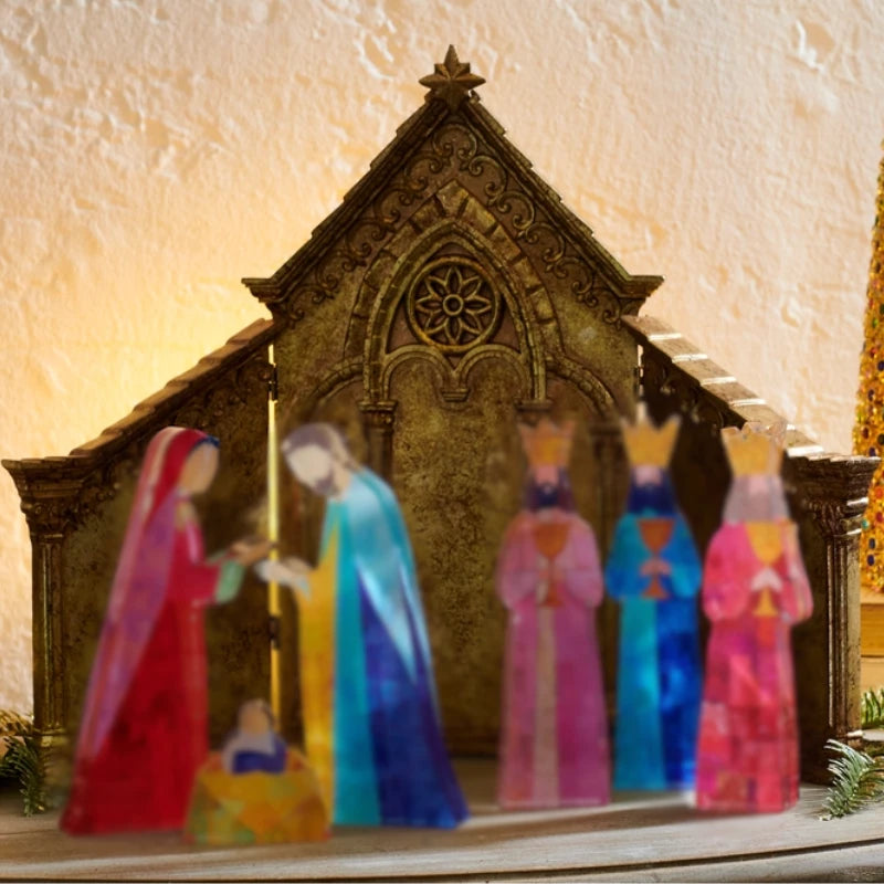 Gold Folding Creche