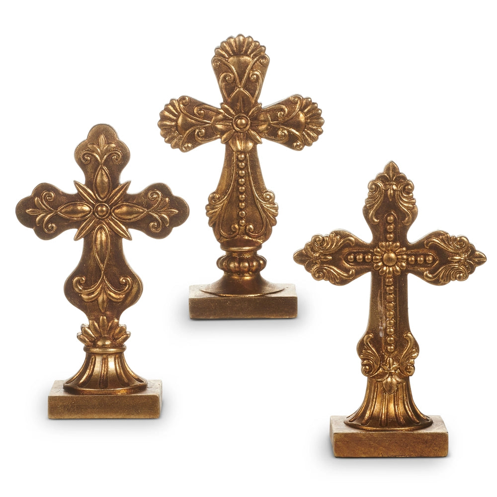 Antique Gold Cross