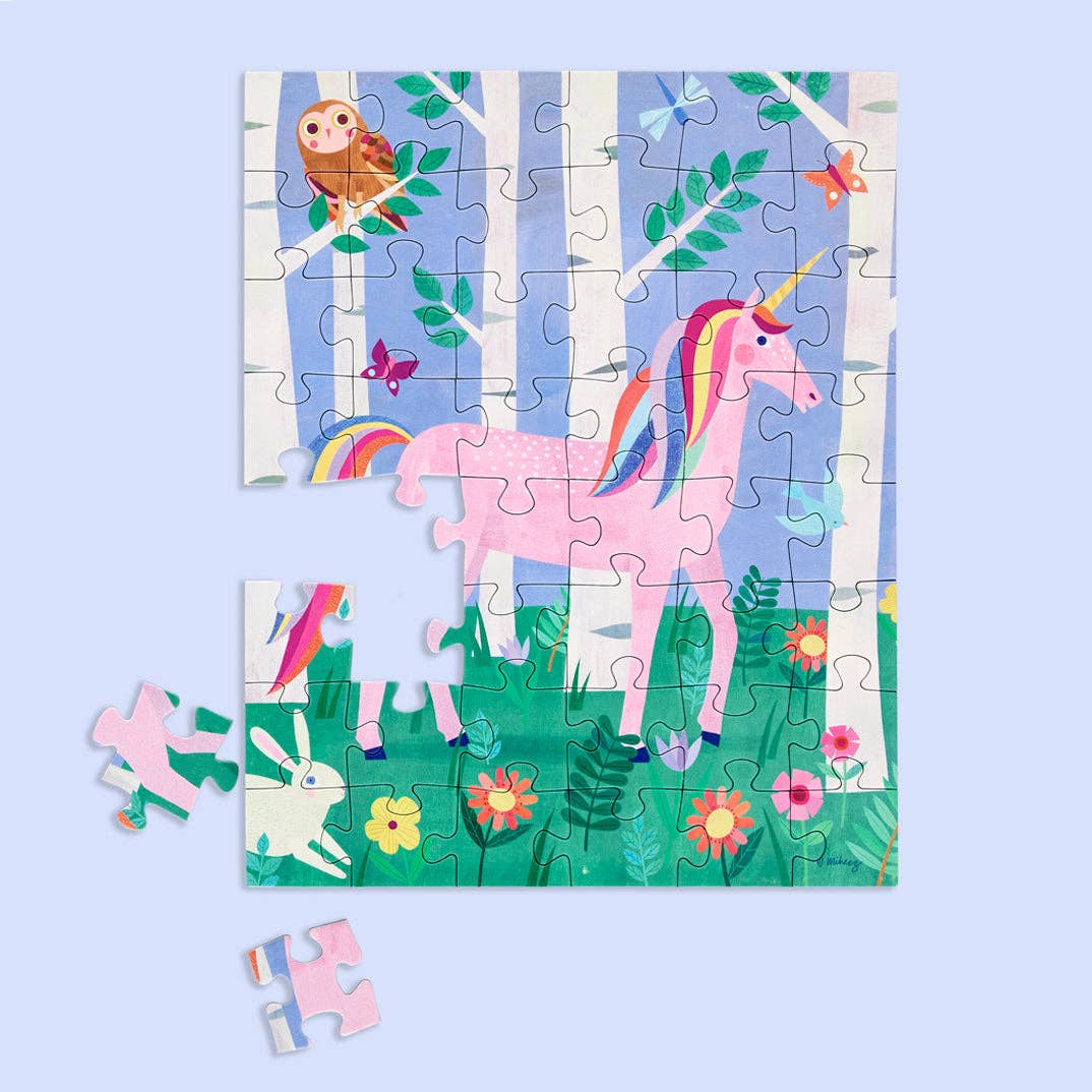 Puzzle Snax Unicorn Forest 48 Piece