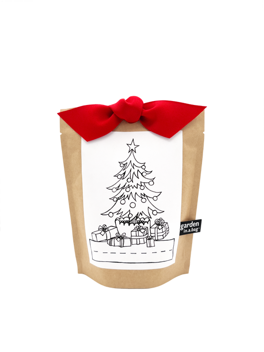 Kids Christmas Tree in a Bag