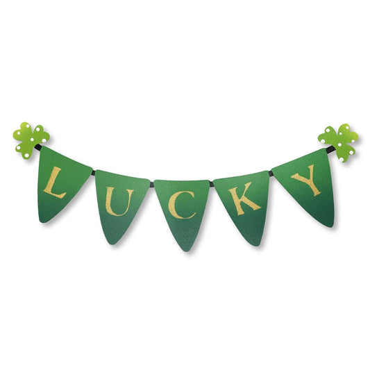 "Lucky" Banner Magnet