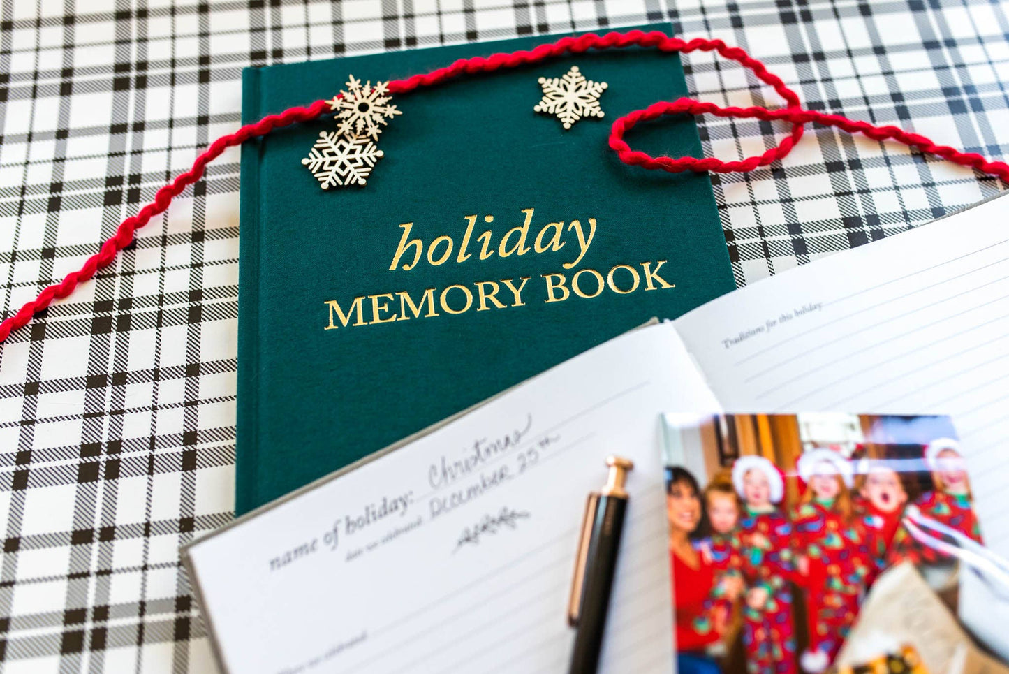 Holiday Memory Book & Family Keepsake