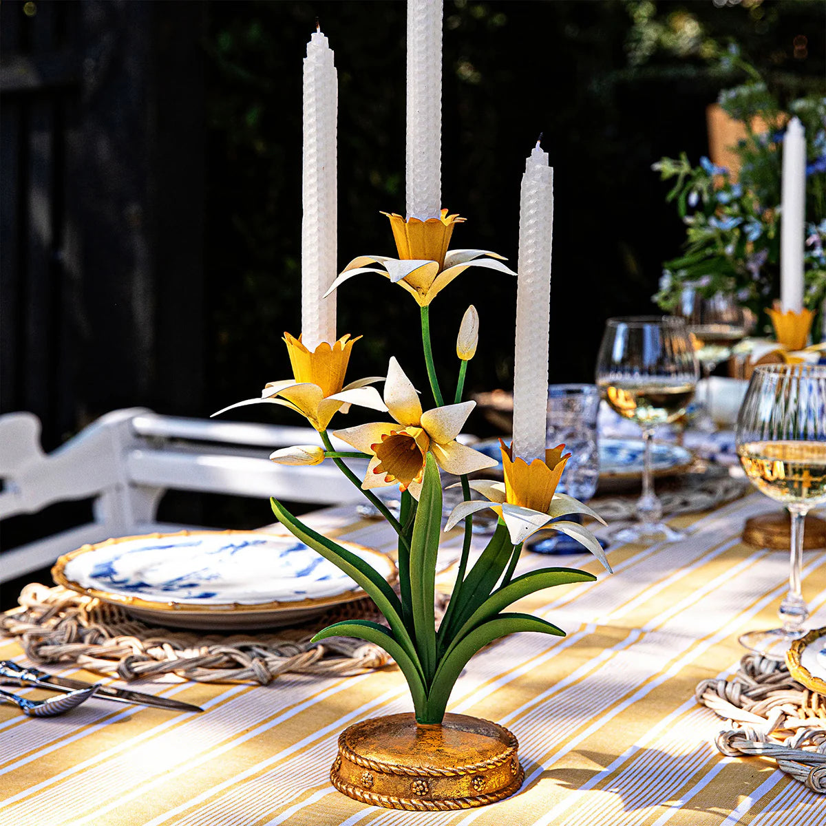 Centerpiece Meadow Walk Daffodil-Juliska