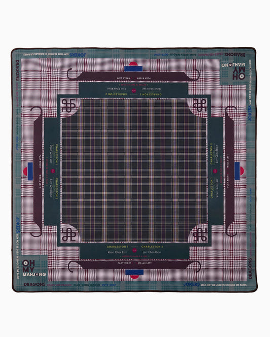 Dapper Mahjong Mat in Tube