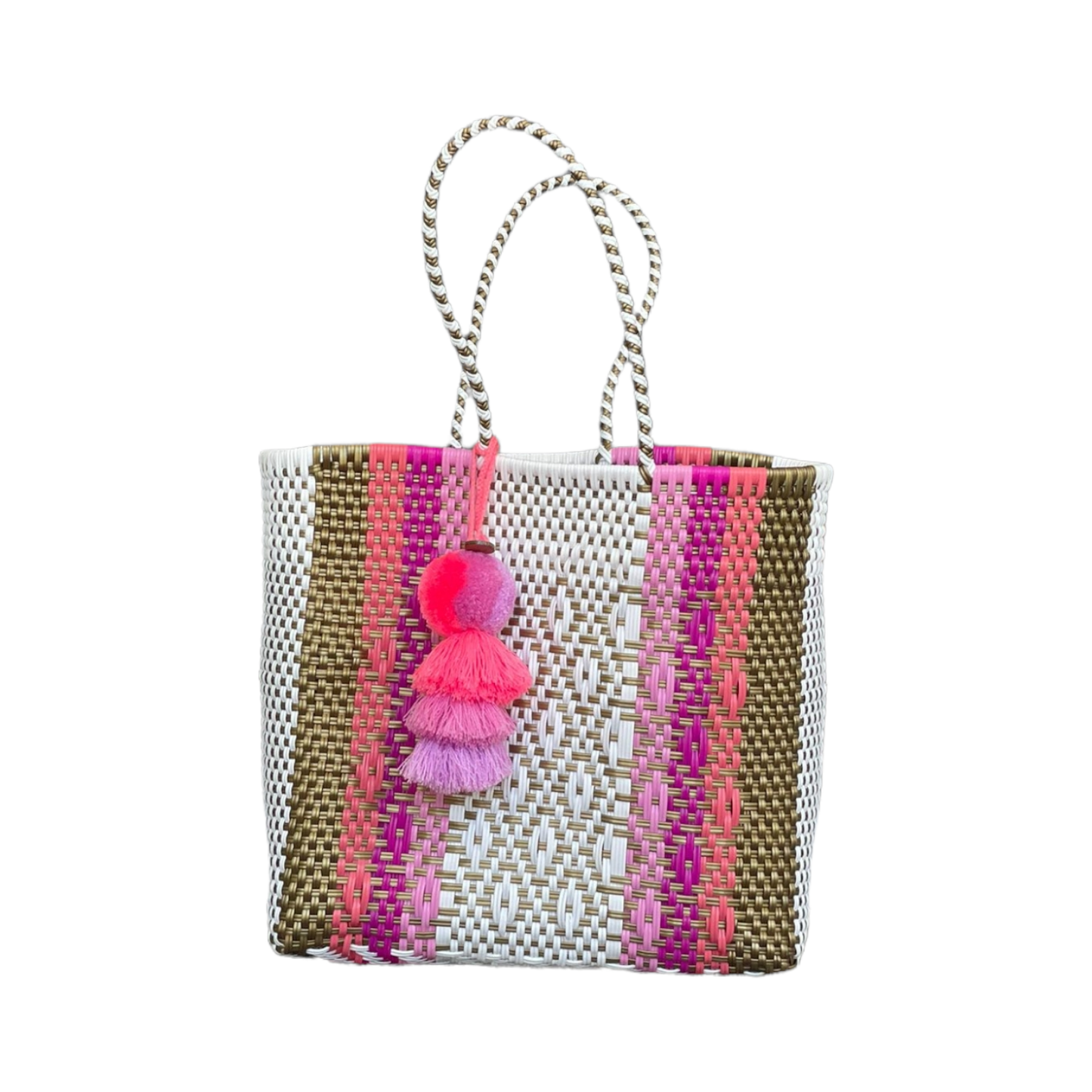 Tote Large Pink Sunset Citron