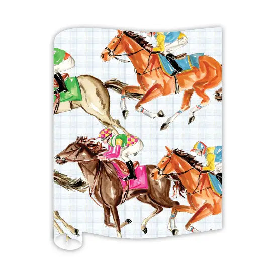 Table Runner Derby Racehorses