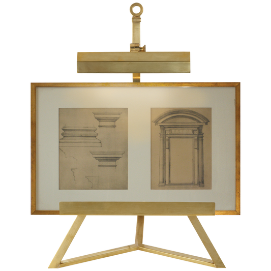 Display Lamp Estelle Natural Brass