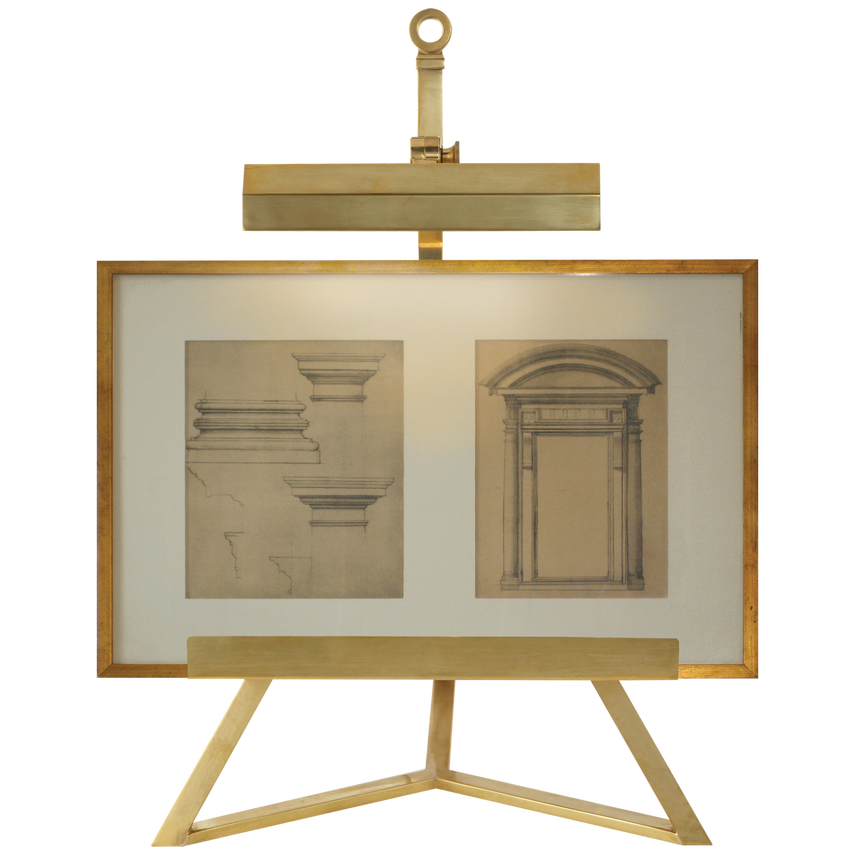 Display Lamp Estelle Natural Brass
