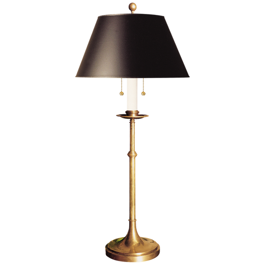 Table Lamp Club Dorchester Antique Burnished Brass