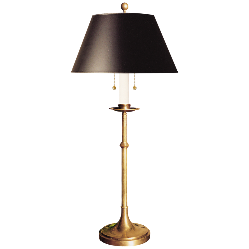 Table Lamp Club Dorchester Antique Burnished Brass