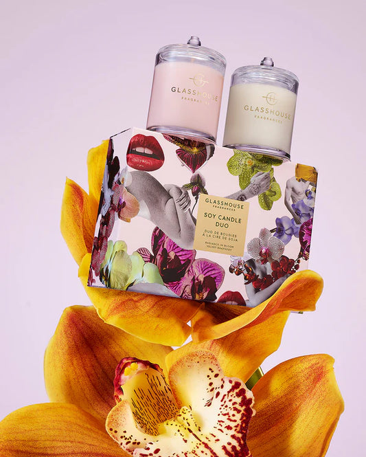 Candle Duo Gift Set-Glasshouse Fragrances