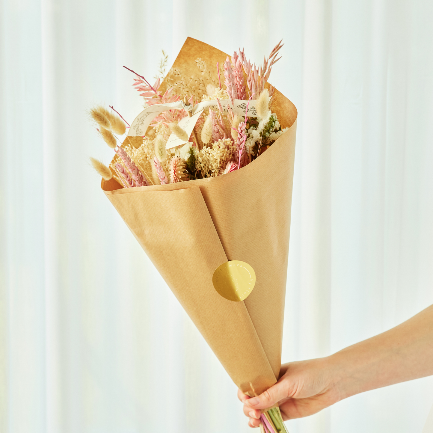 Dried Flowers - Field bouquet Exclusive - Blush: Large