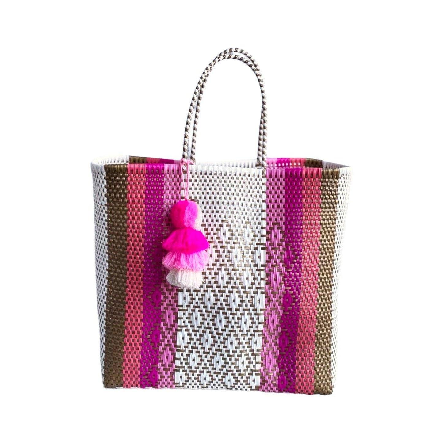Tote Large Pink Sunset Citron
