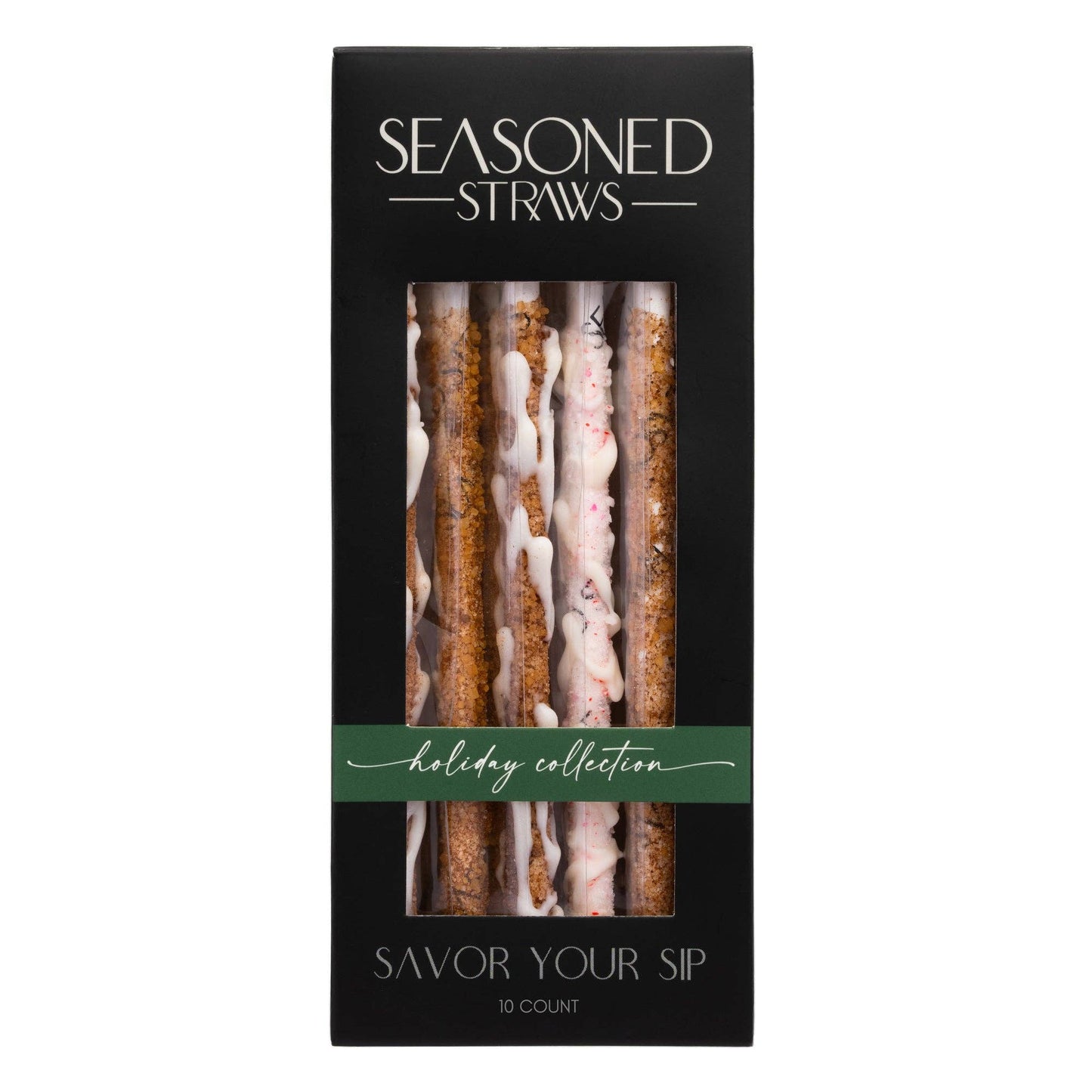 Holiday Collection Straws 10ct.