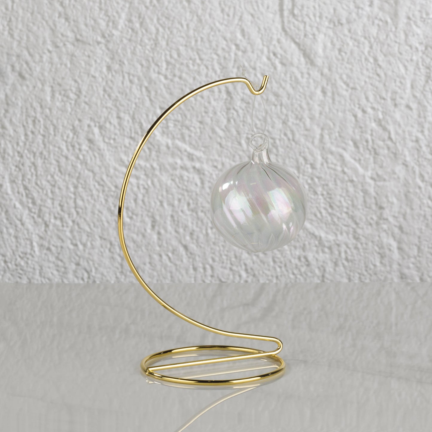 Ornament Stand: Chrome 7 3/4"