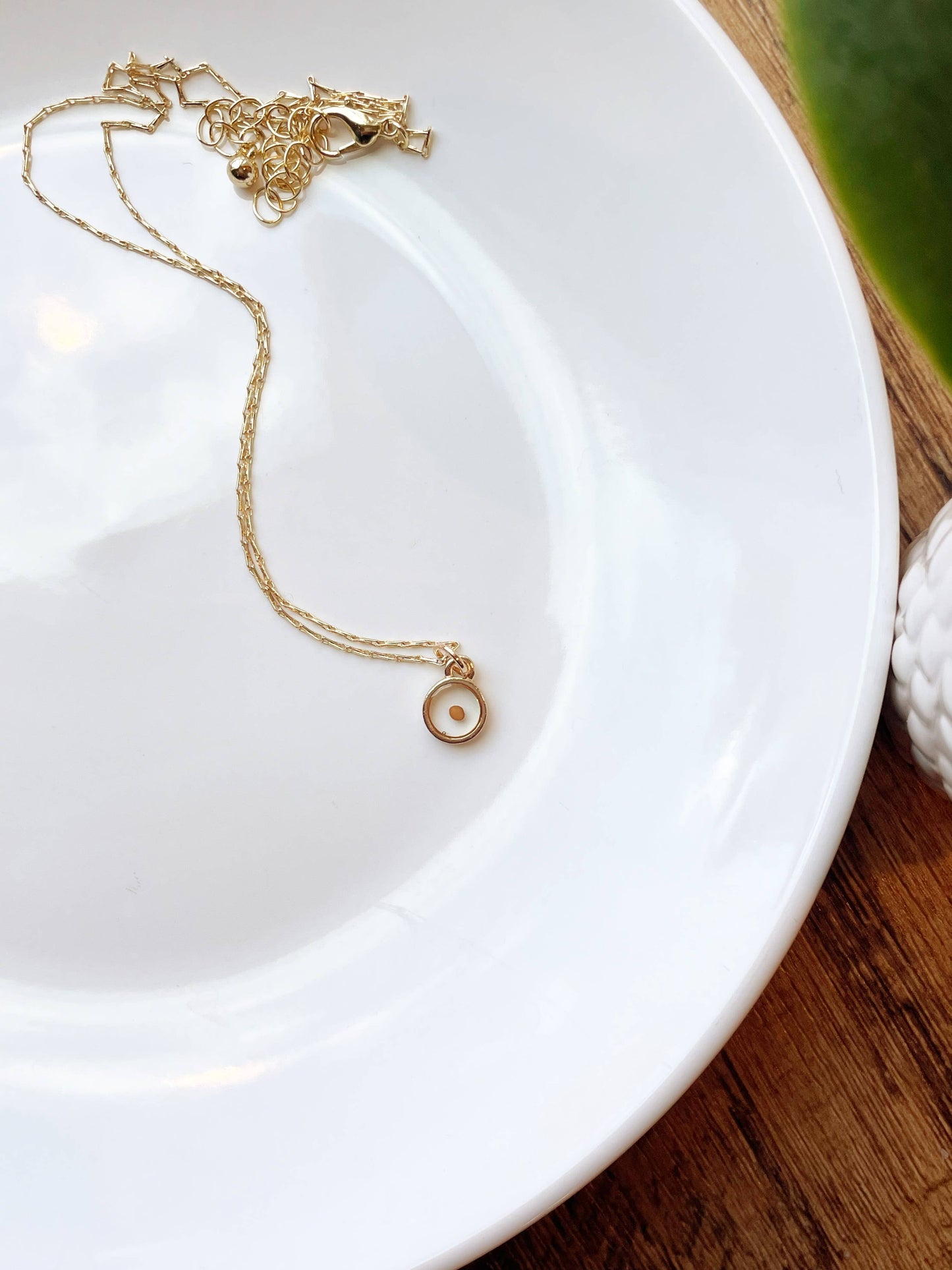 Gold Mustard Seed Necklace