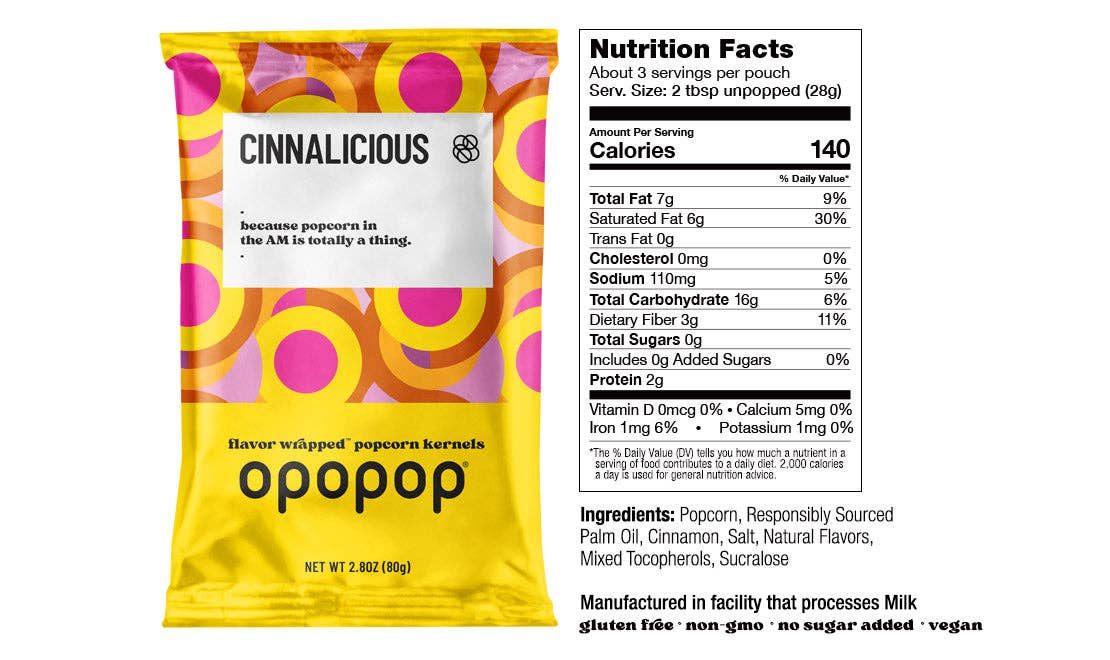 Popcorn Kernels Flavor Wrapped Discovery Collection Opopop