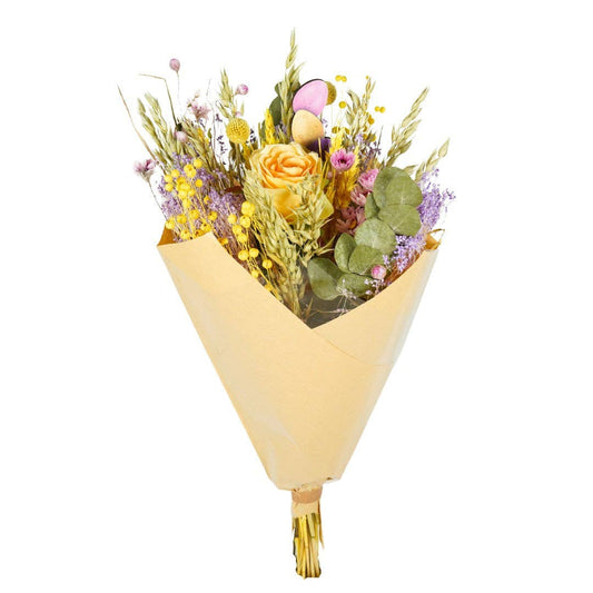 Romantic Easter Bouquet - with Artificial Yellow Rose
