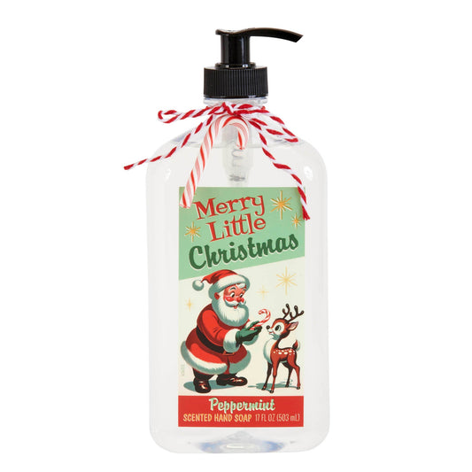 Santa Peppermint Hand Soap