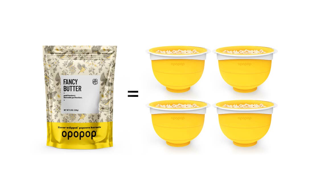 Fancy Butter Big Bags Popcorn Kernels Opopop