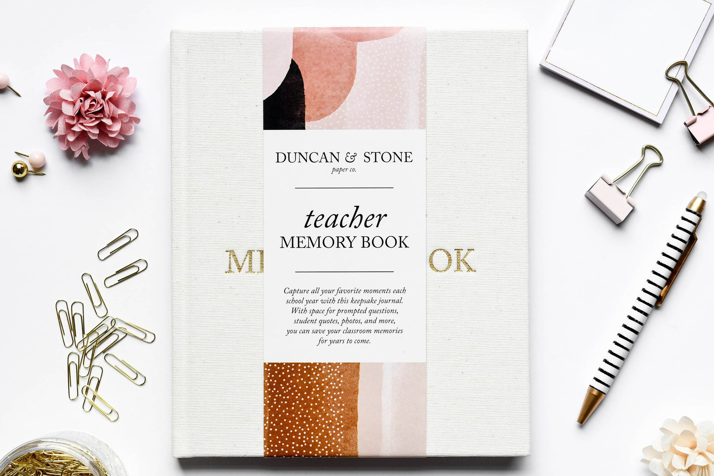 Teacher Memory Book Journal