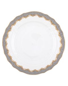 Service Plate Gray Fish Scale