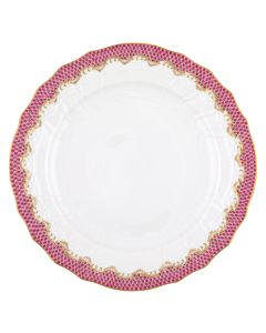 Service Plate Pink Fish Scale