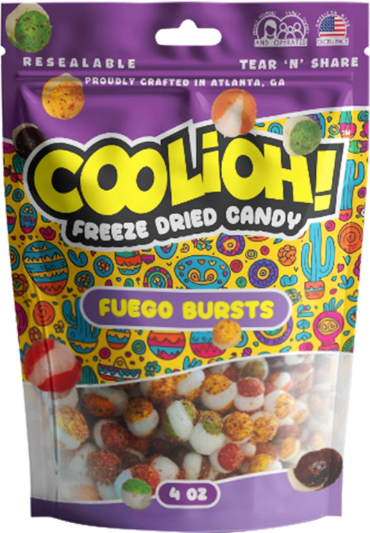 Fuego Bursts Freeze Dried Candy