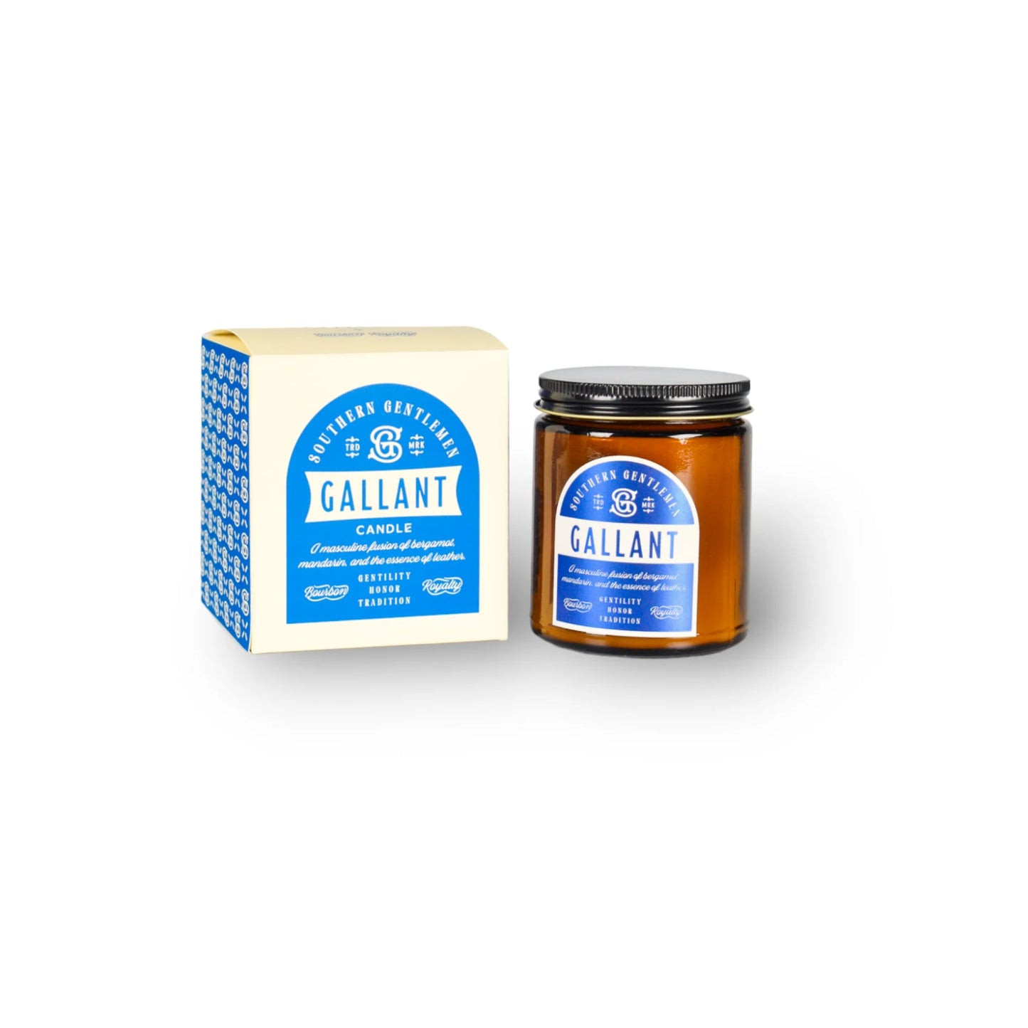 Southern Gentlemen Boxed Candle 9 oz.-Bourbon Royalty