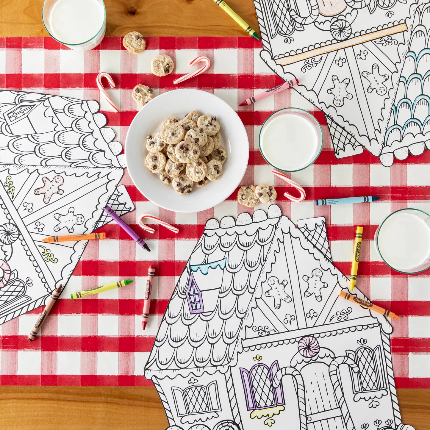 Coloring Gingerbread House Placemat-Hester & Cook