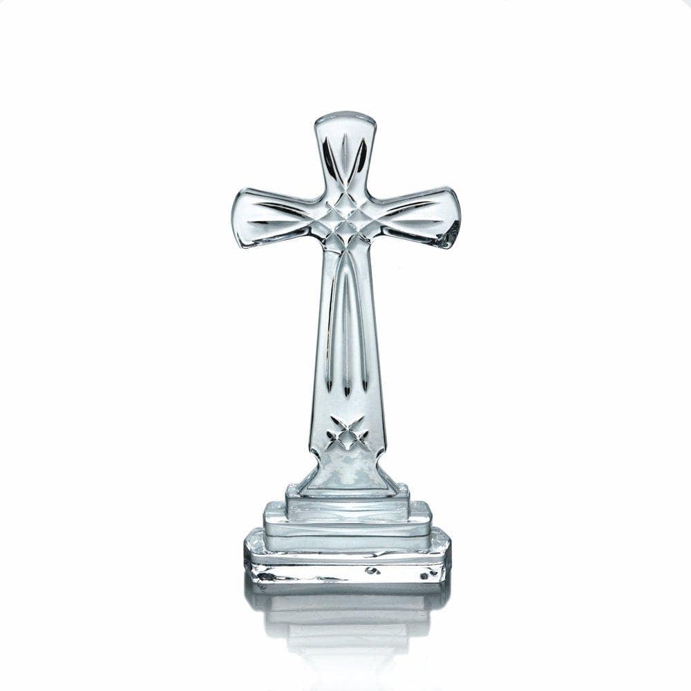 Glass Cross Rejoice