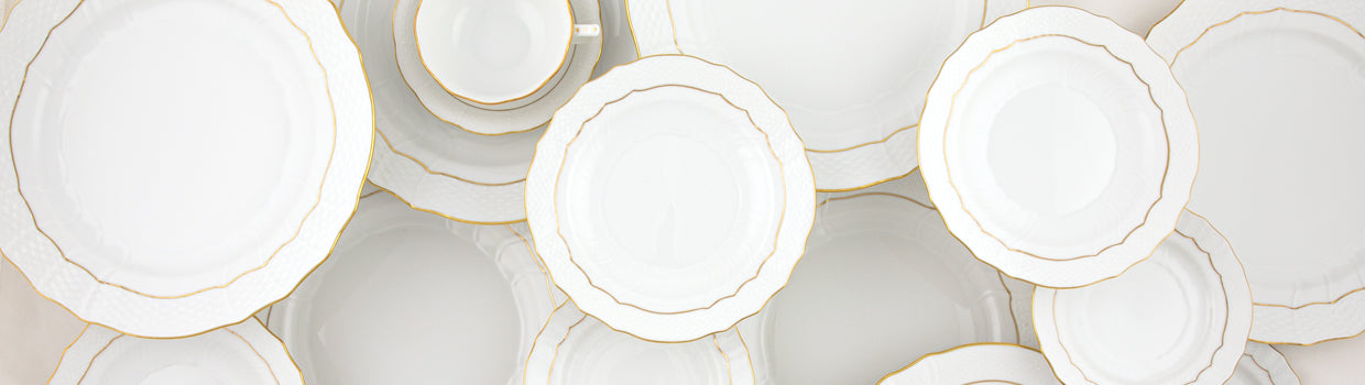 Soup Plate Golden Edge
