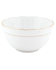 Bowl Round Golden Edge