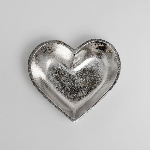 Heart Shaped Nickel Bowl