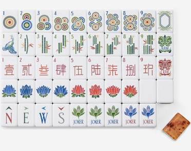 Heritage Mahjong Tile Set