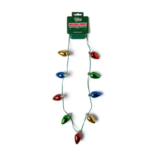 Holiday Frost Light-Up Necklace