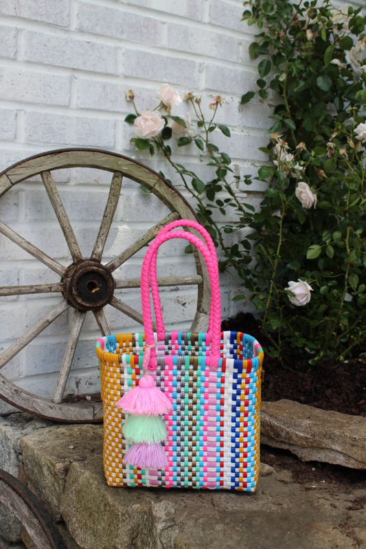 Rain Unicorn Citron Tote - Mini